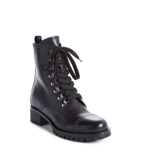 prada womens boots|Prada combat boots women's.